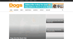 Desktop Screenshot of dogsmonthly.co.uk